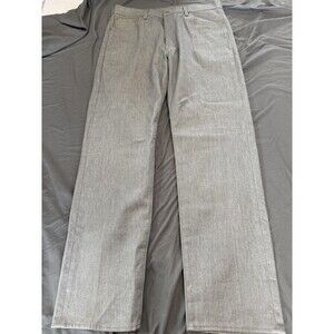 Levi's 501 Jeans Mens 36x34 Gray Regular Fit Straight Leg Medium Wash Denim